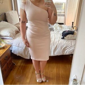 Blush Pink Calvin Klein Dress